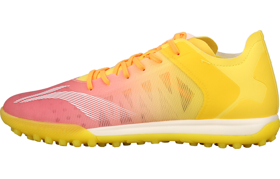 Футбольные бутсы мужские низкие красно-оранжево-желтые Lining 
Футбольные бутсы мужские низкие красно-оранжево-желтые Lining