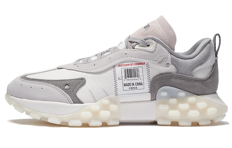 OVERLOAD Кроссовки для мужчин с низким верхом, цвет: белый с оттенком / антарктический серый / девять оттенков серого Lining
OVERLOAD Кроссовки для мужчин с низким верхом, цвет: белый с оттенком / антарктический серый / девять оттенков серого Lining