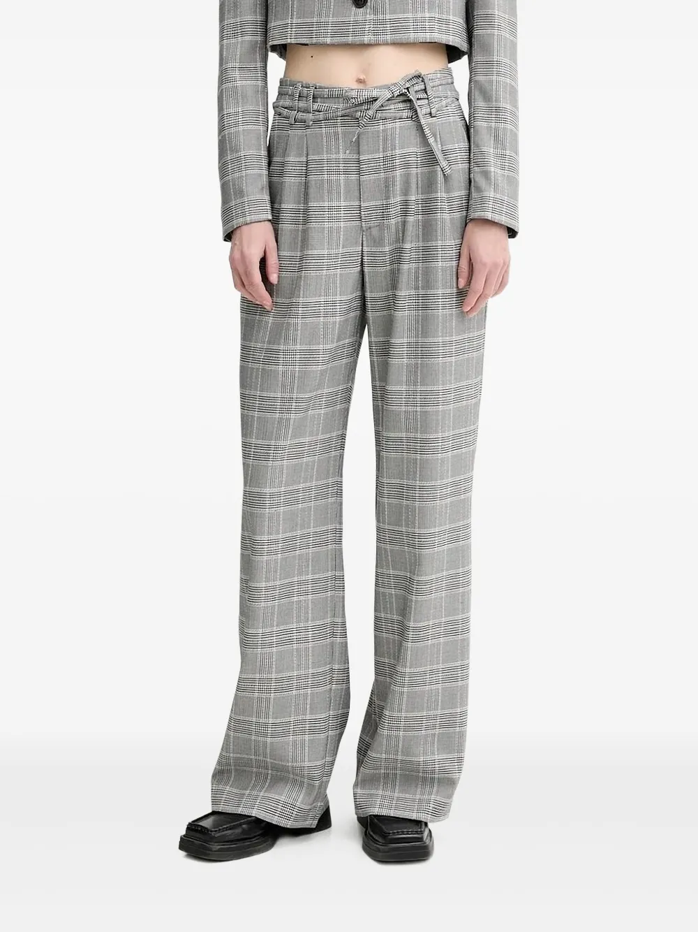 Брюки в клетку Prince of Wales Alohas, серый
Брюки в клетку Prince of Wales Alohas, серый