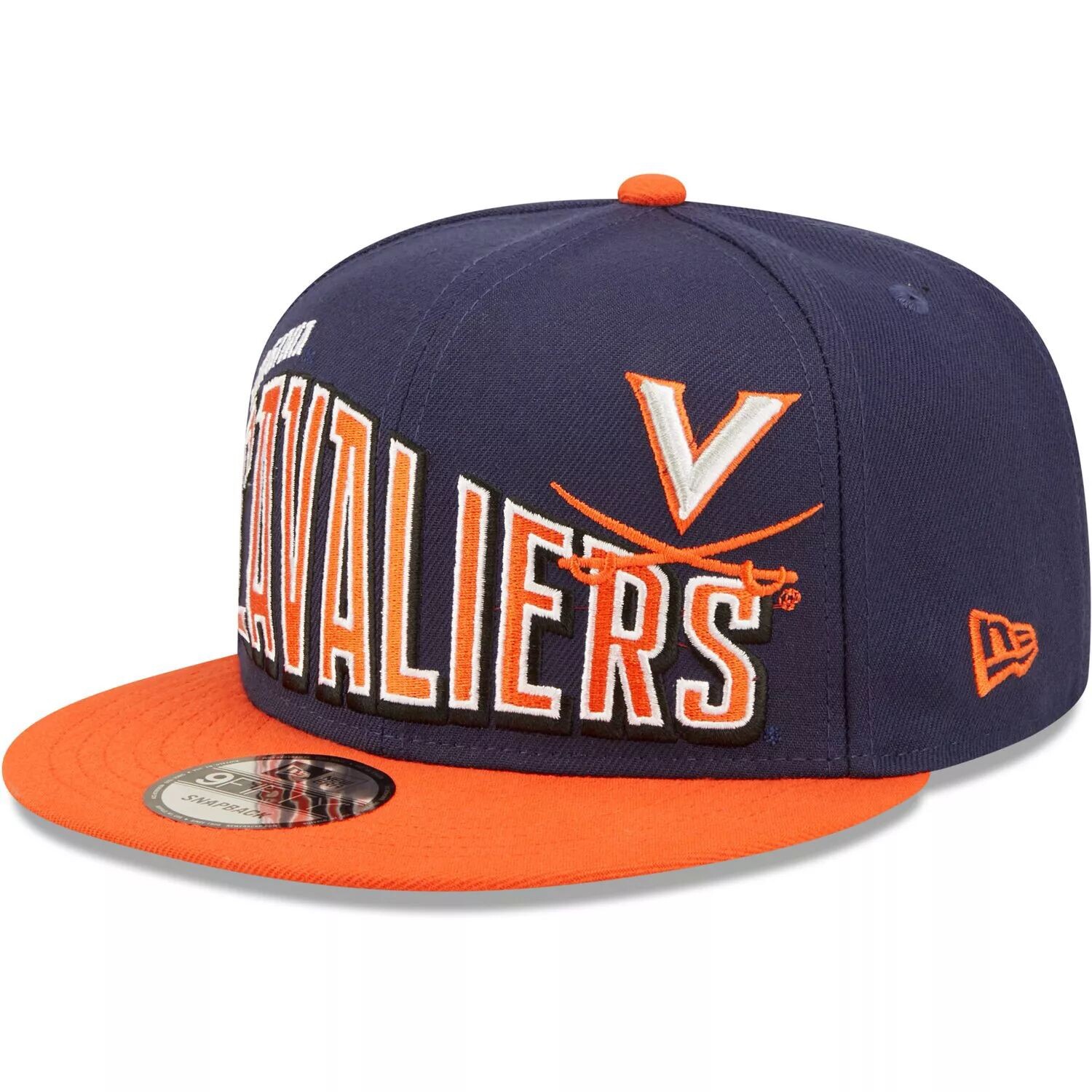 Мужская двухцветная винтажная шляпа Snapback Virginia Cavaliers New Era Navy 9FIFTY
Мужская двухцветная винтажная шляпа Snapback Virginia Cavaliers New Era Navy 9FIFTY