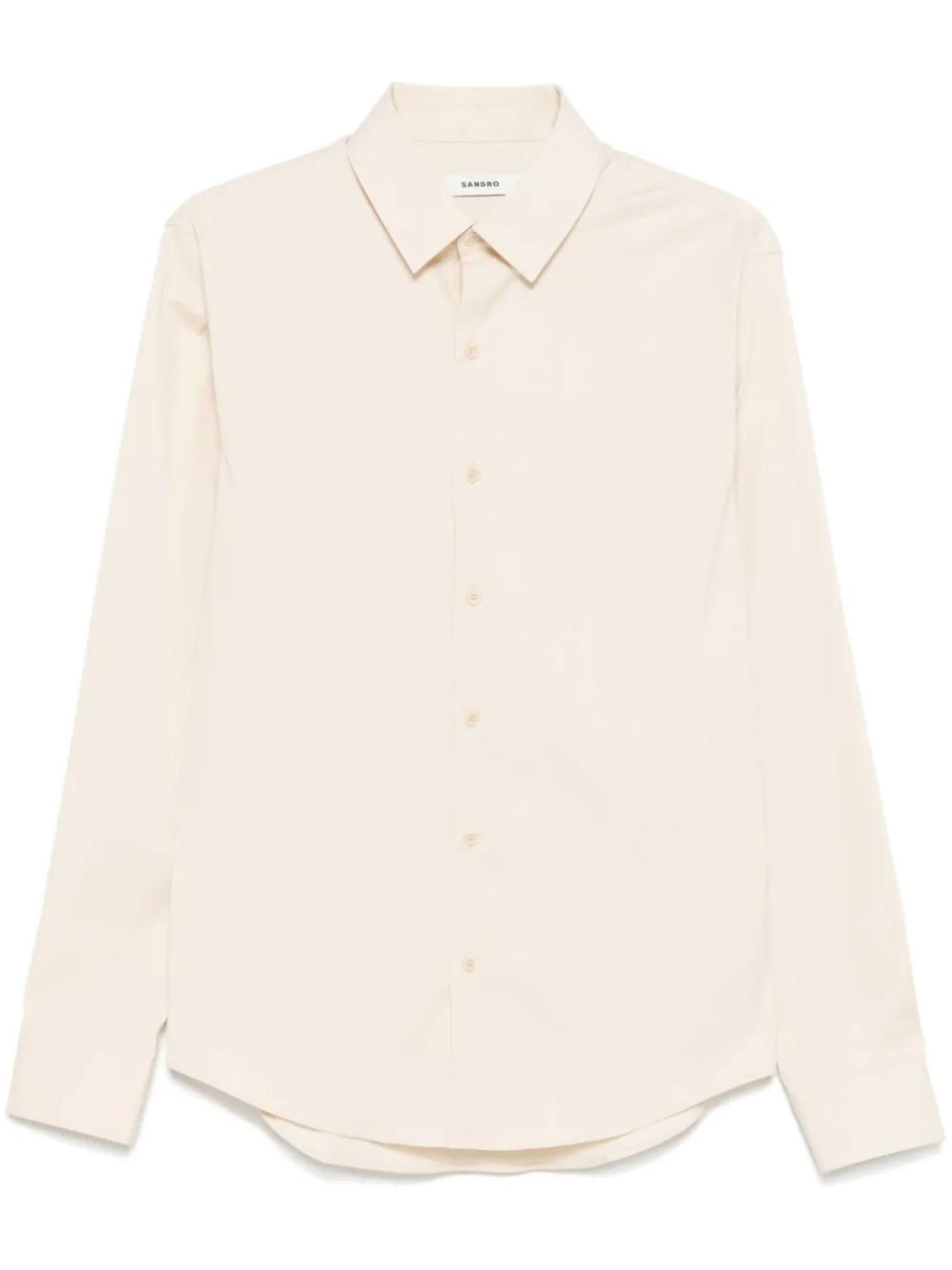 Рубашка со срезанным воротником SANDRO, нейтральный
Рубашка со срезанным воротником SANDRO, нейтральный