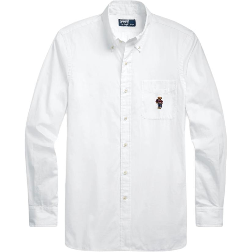 Polo Ralph Lauren Мужская белая рубашка
Polo Ralph Lauren Мужская белая рубашка