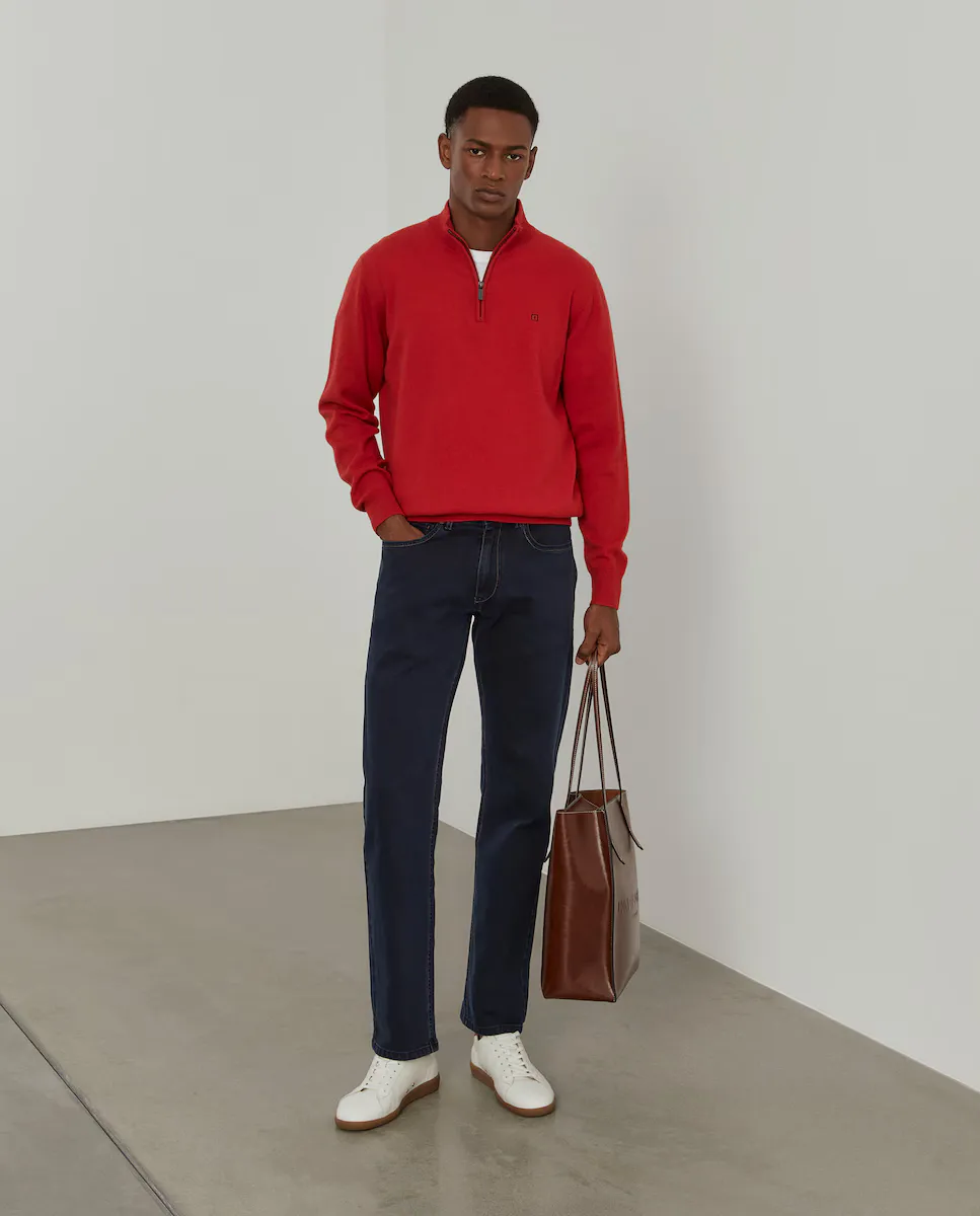 Мужские джинсы с обычным кроем в синем цвете Lion of Porches, синий индиго
Мужские джинсы с обычным кроем в синем цвете Lion of Porches, синий индиго