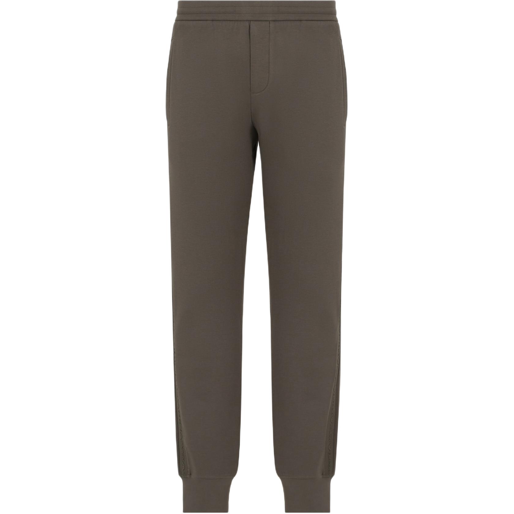 Джоггеры из двойного джерси с лентой-логотипом EMPORIO ARMANI, зеленый
Джоггеры из двойного джерси с лентой-логотипом EMPORIO ARMANI, зеленый