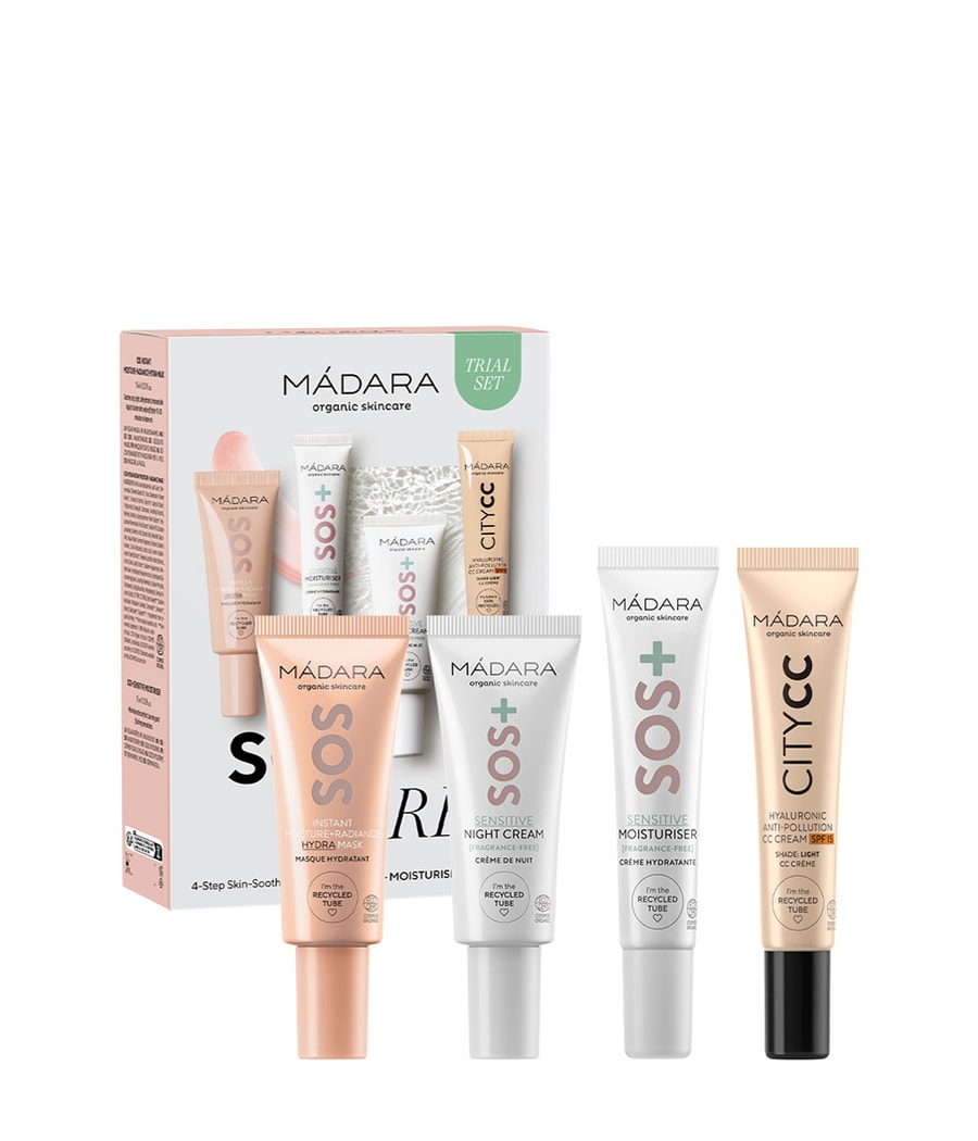 Набор для ухода за лицом MADARA SOS Care 4-Step Skin-Soothing Routine Set Light, 1 шт.
Набор для ухода за лицом MADARA SOS Care 4-Step Skin-Soothing Routine Set Light, 1 шт.