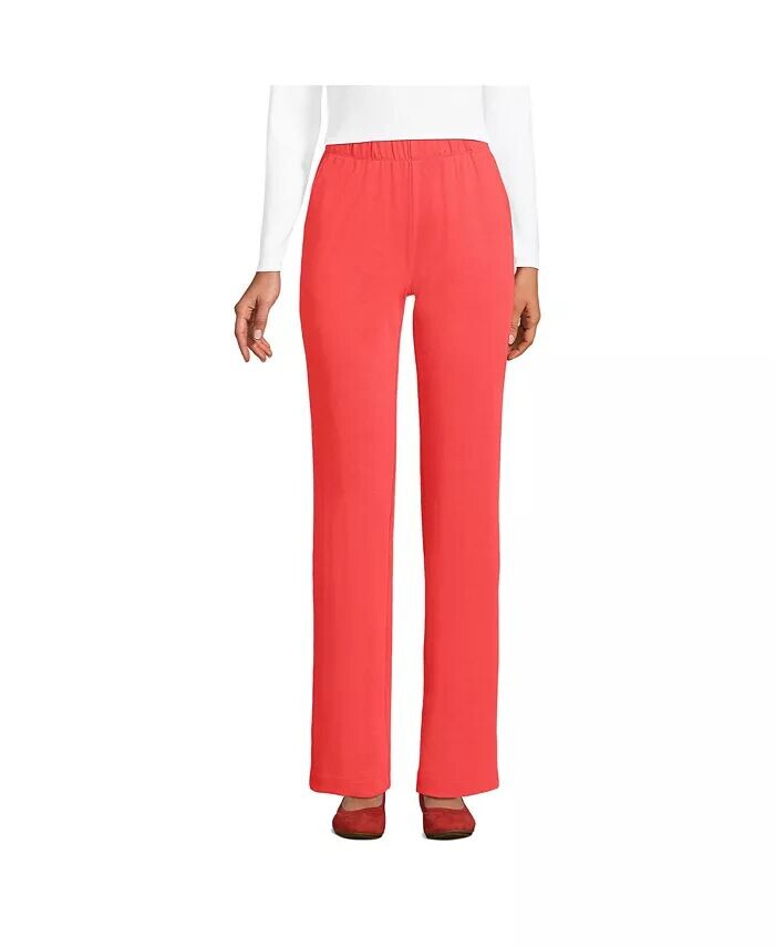 Трикотажные брюки Petite Sport с высокой посадкой Lands' End, оранжевый
Трикотажные брюки Petite Sport с высокой посадкой Lands' End, оранжевый