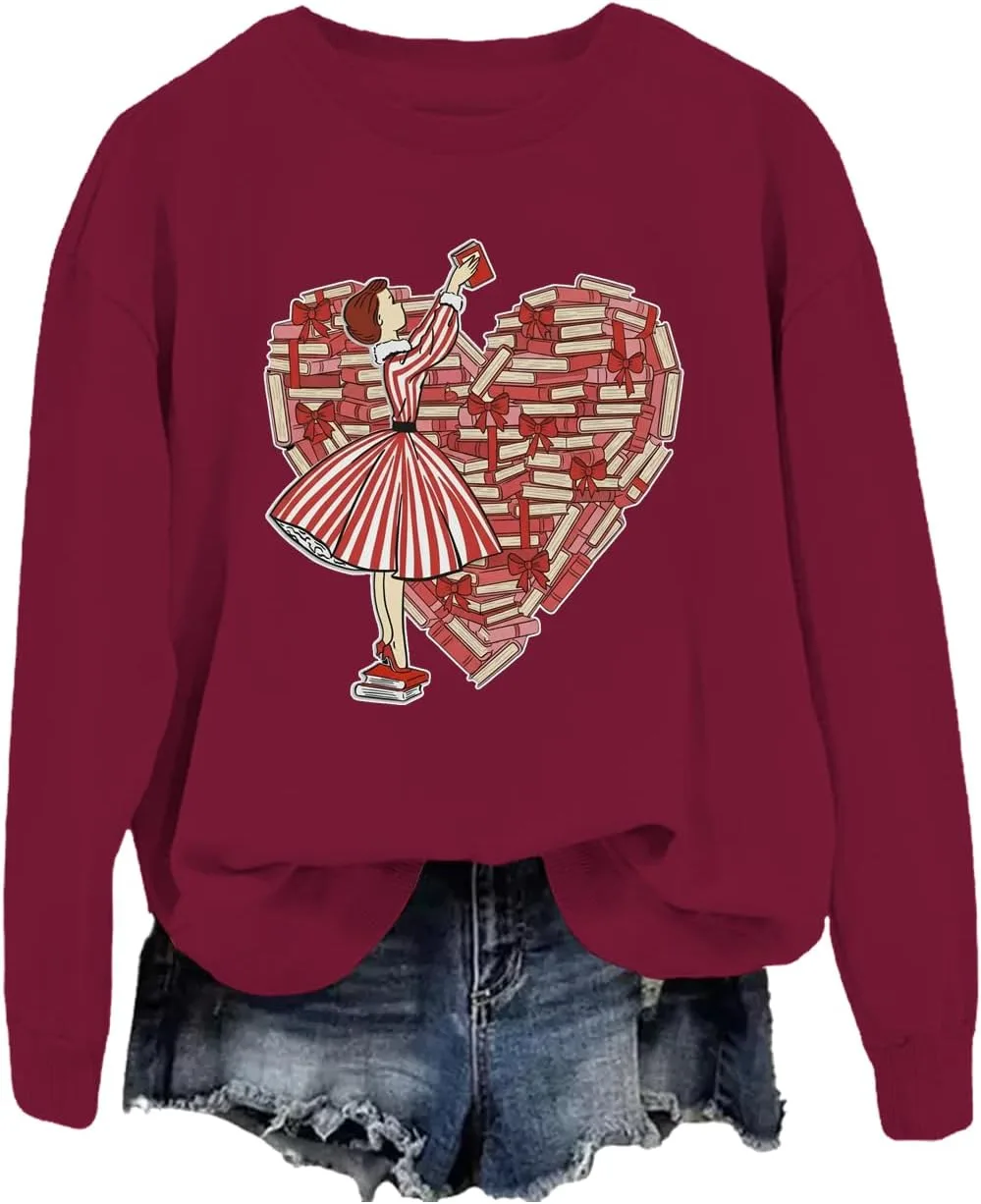 Свитшут Valentine Book Heart JWVEL
Свитшут Valentine Book Heart JWVEL