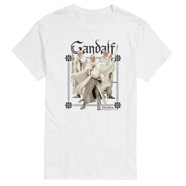 Мужская футболка с принтом "Властелин колец" Гэндальф Белый Licensed Character, белый
Мужская футболка с принтом "Властелин колец" Гэндальф Белый Licensed Character, белый