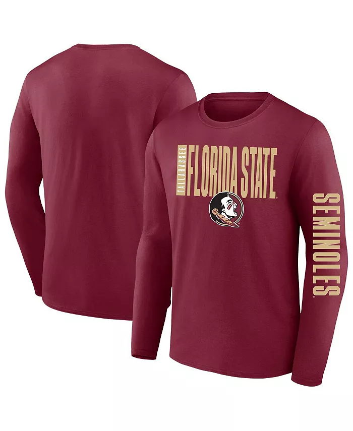 Мужская футболка с длинным рукавом Garnet Florida State Seminoles Big Tall Vision Fanatics
Мужская футболка с длинным рукавом Garnet Florida State Seminoles Big Tall Vision Fanatics
