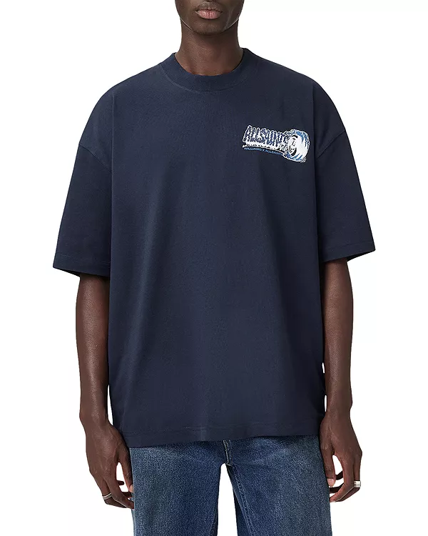 Футболка с короткими рукавами и круглым вырезом Burnout Allsaints, синий
Футболка с короткими рукавами и круглым вырезом Burnout Allsaints, синий