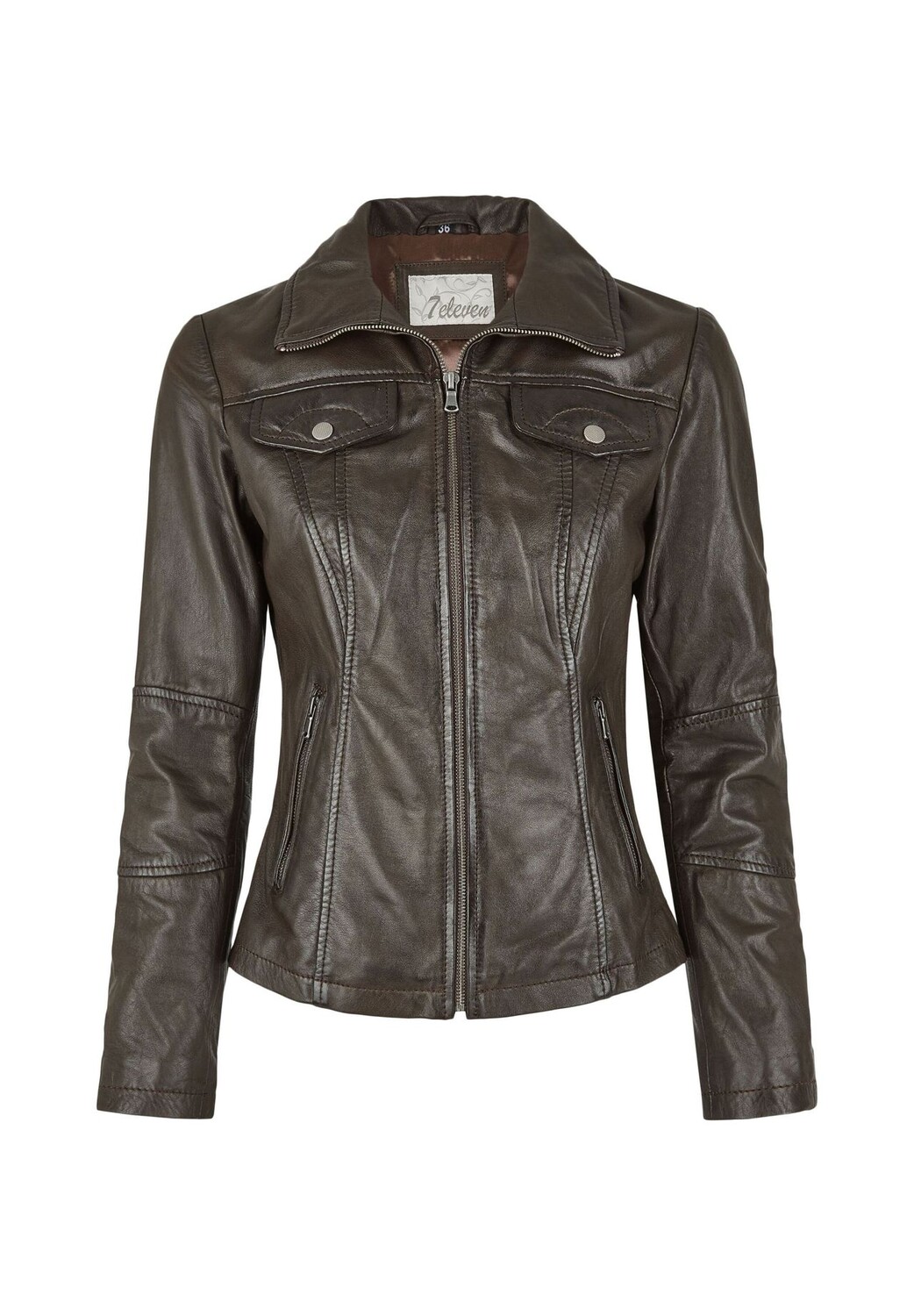 Кожаная куртка Приа 7eleven, цвет Dunkelbraun, Коричневый, Кожаная куртка Приа 7eleven, цвет Dunkelbraun
Кожаная куртка Приа 7eleven, цвет Dunkelbraun, Коричневый, Кожаная куртка Приа 7eleven, цвет Dunkelbraun