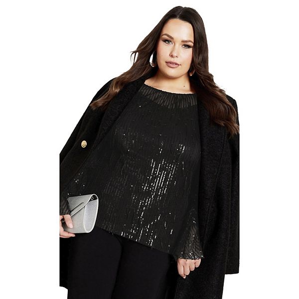 Топ Women's plus size nouveau nights Avenue, Black
Топ Women's plus size nouveau nights Avenue, Black