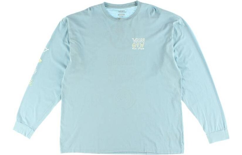 Футболка мужская небесно-голубая Vans, голубой
Футболка мужская небесно-голубая Vans, голубой