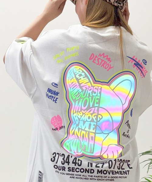 Футболка оверсайз с отражающим покрытием 1111clothing, белый
Футболка оверсайз с отражающим покрытием 1111clothing, белый