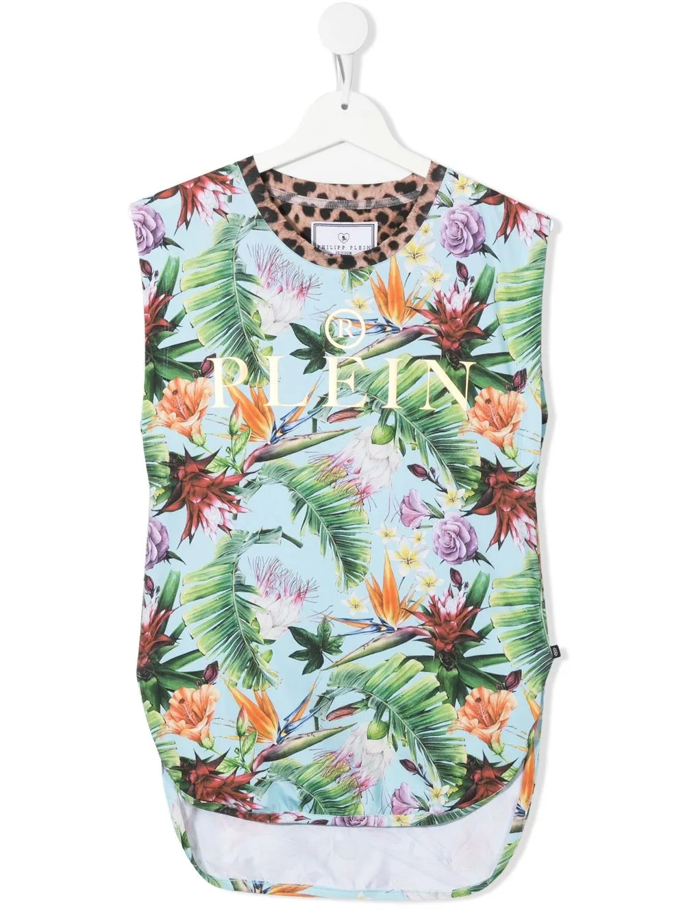 Платье с цветочным принтом Philipp Plein Junior, синий
Платье с цветочным принтом Philipp Plein Junior, синий