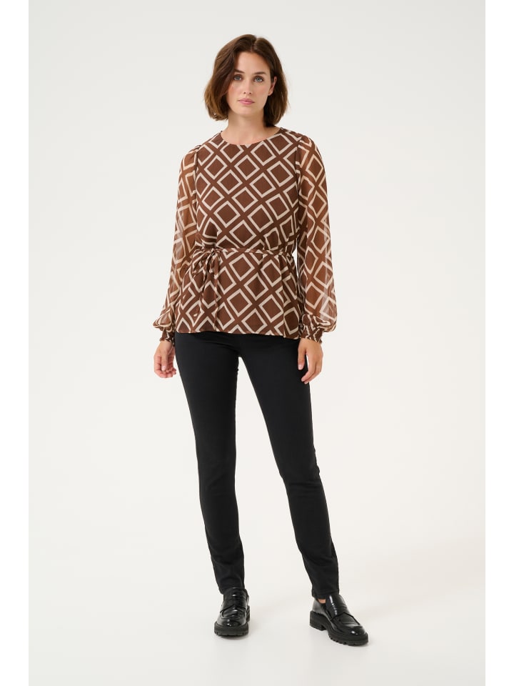 Блузка Kaffe, цвет brown/turtledove graphic
Блузка Kaffe, цвет brown/turtledove graphic