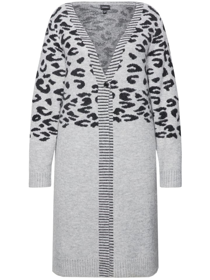 Спортивная куртка Ulla Popken, цвет hellgrau mélange 
Спортивная куртка Ulla Popken, цвет hellgrau mélange