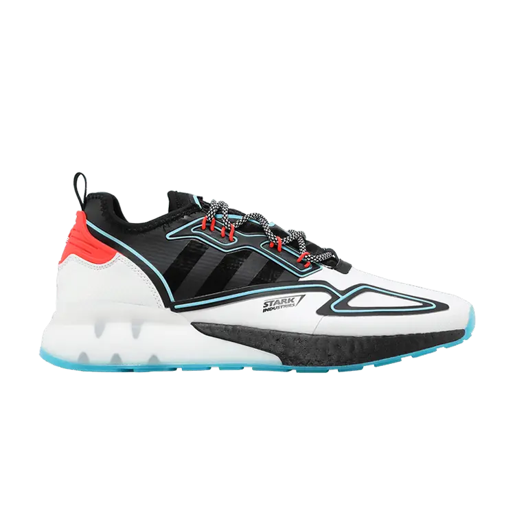 Кроссовки adidas Marvel x ZX 2K Boost 'Stark Industries - White', белый 
Кроссовки adidas Marvel x ZX 2K Boost 'Stark Industries - White', белый