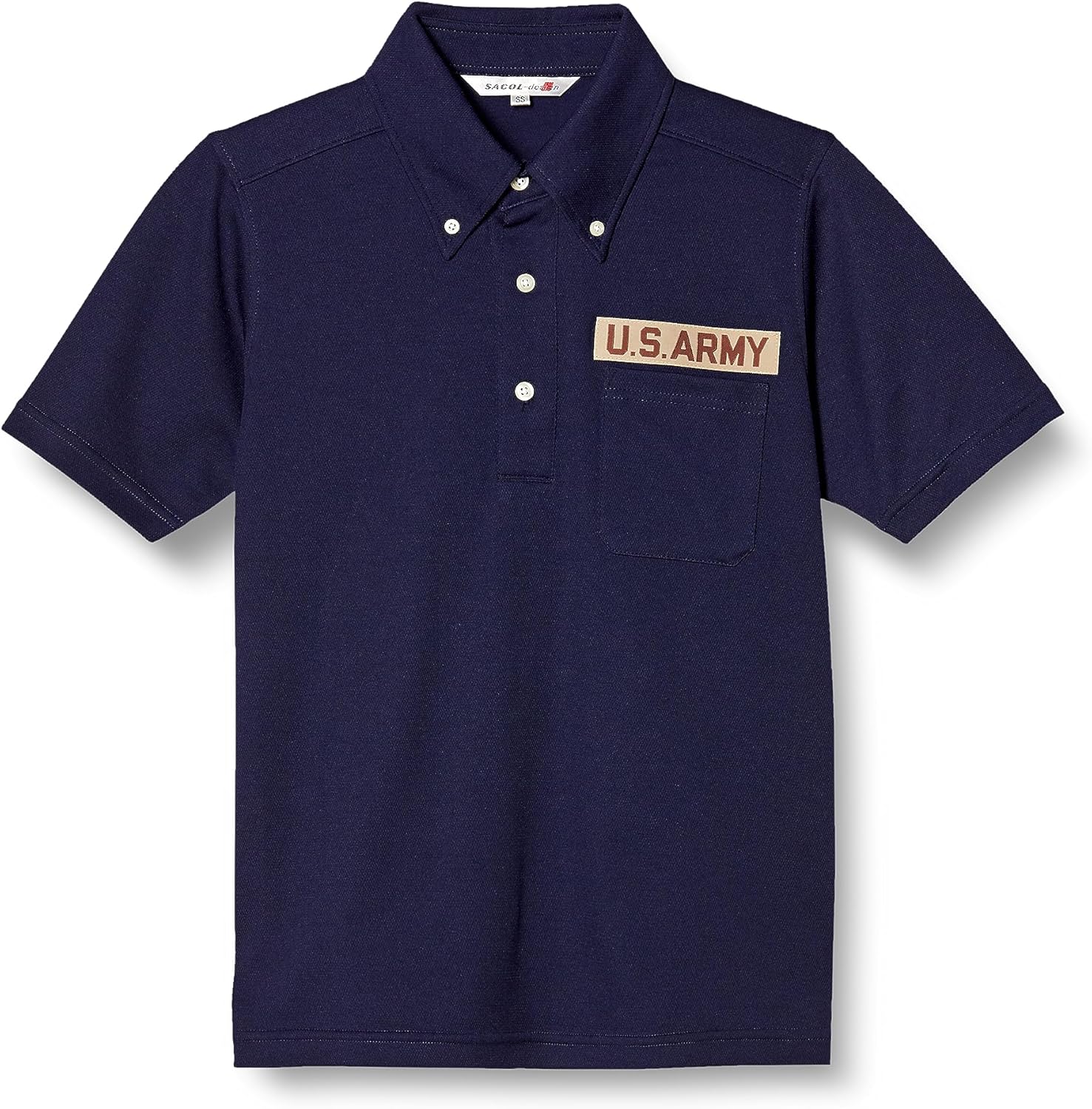 Поло-рубашка с коротким рукавом и влагоотводящим эффектом, карманами и пуговицами, модель F-SD021123, с гербом армии США, темно-синяя F-Style
Поло-рубашка с коротким рукавом и влагоотводящим эффектом, карманами и пуговицами, модель F-SD021123, с гербом армии США, темно-синяя F-Style