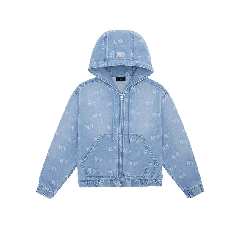 MLB Джинсовая куртка Monogram New York Yankees унисекс светло-голубого цвета, Light Blue
MLB Джинсовая куртка Monogram New York Yankees унисекс светло-голубого цвета, Light Blue