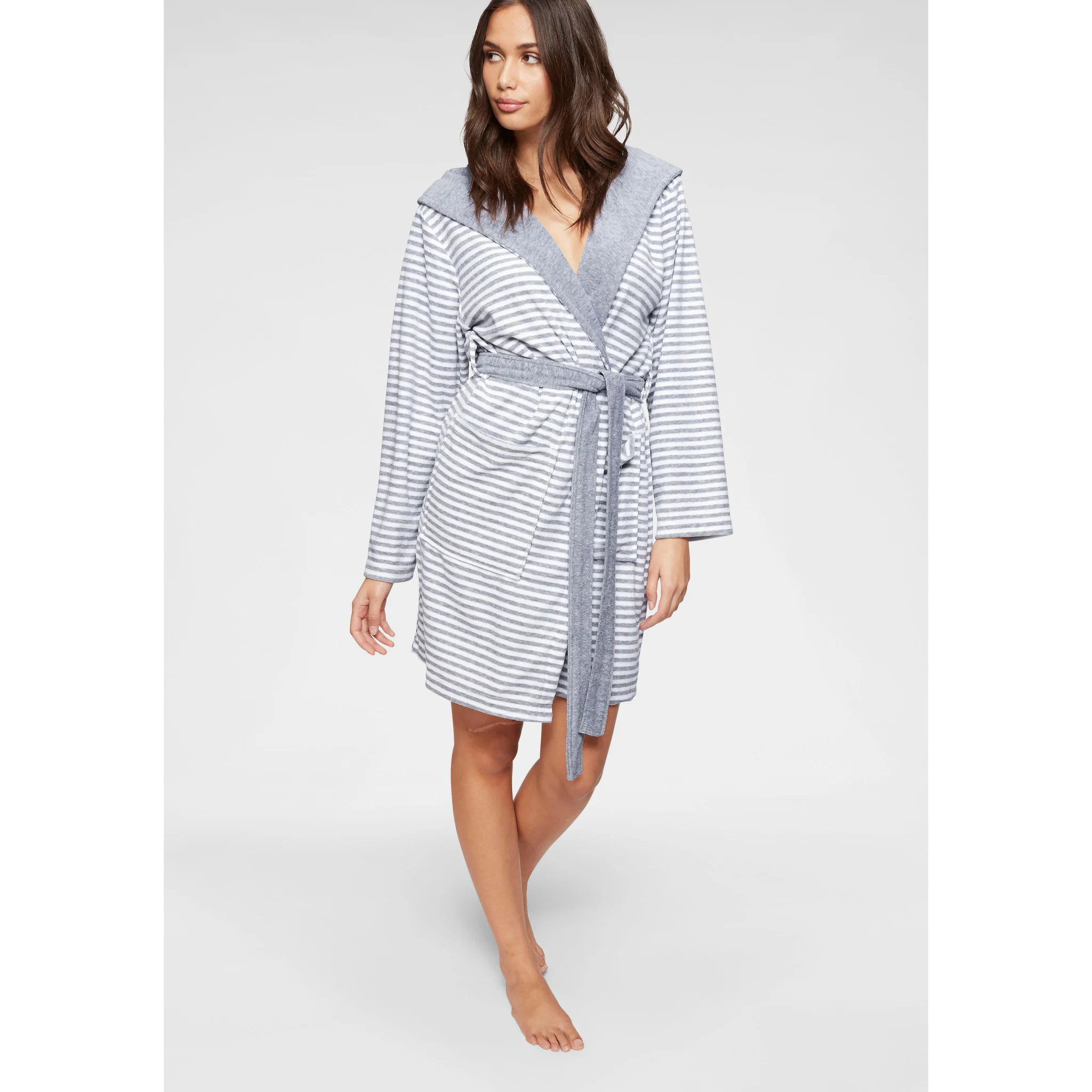 KangaROOS женский халат "Луана" (1 шт.), полосатый халат женский, полосатый, XS-2XL, серый
KangaROOS женский халат "Луана" (1 шт.), полосатый халат женский, полосатый, XS-2XL, серый