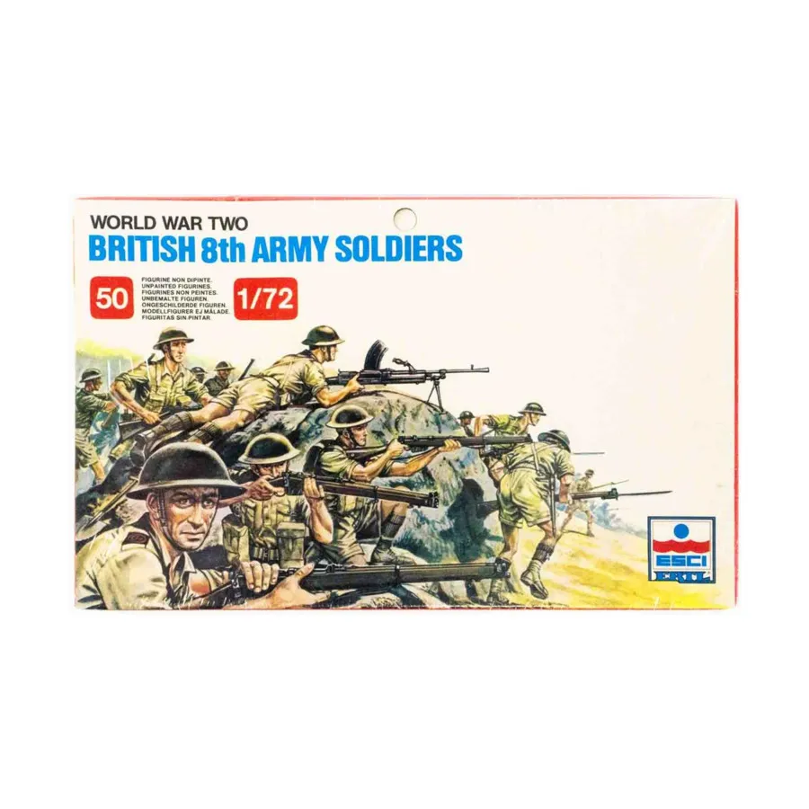 8-я британская армия времен Второй мировой войны, Historical Miniatures (1:76) (Revell/Monogram)
8-я британская армия времен Второй мировой войны, Historical Miniatures (1:76) (Revell/Monogram)