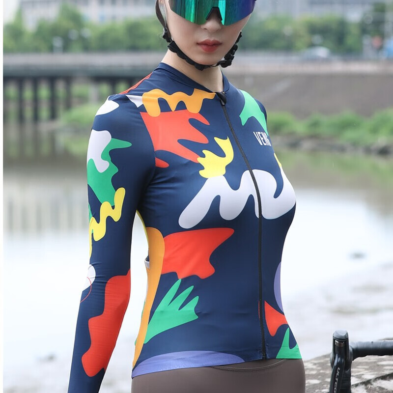 Велосипедное джерси женское Mountainpeak эластичное с длинными рукавами с принтом S-4XL, темно-синий
Велосипедное джерси женское Mountainpeak эластичное с длинными рукавами с принтом S-4XL, темно-синий