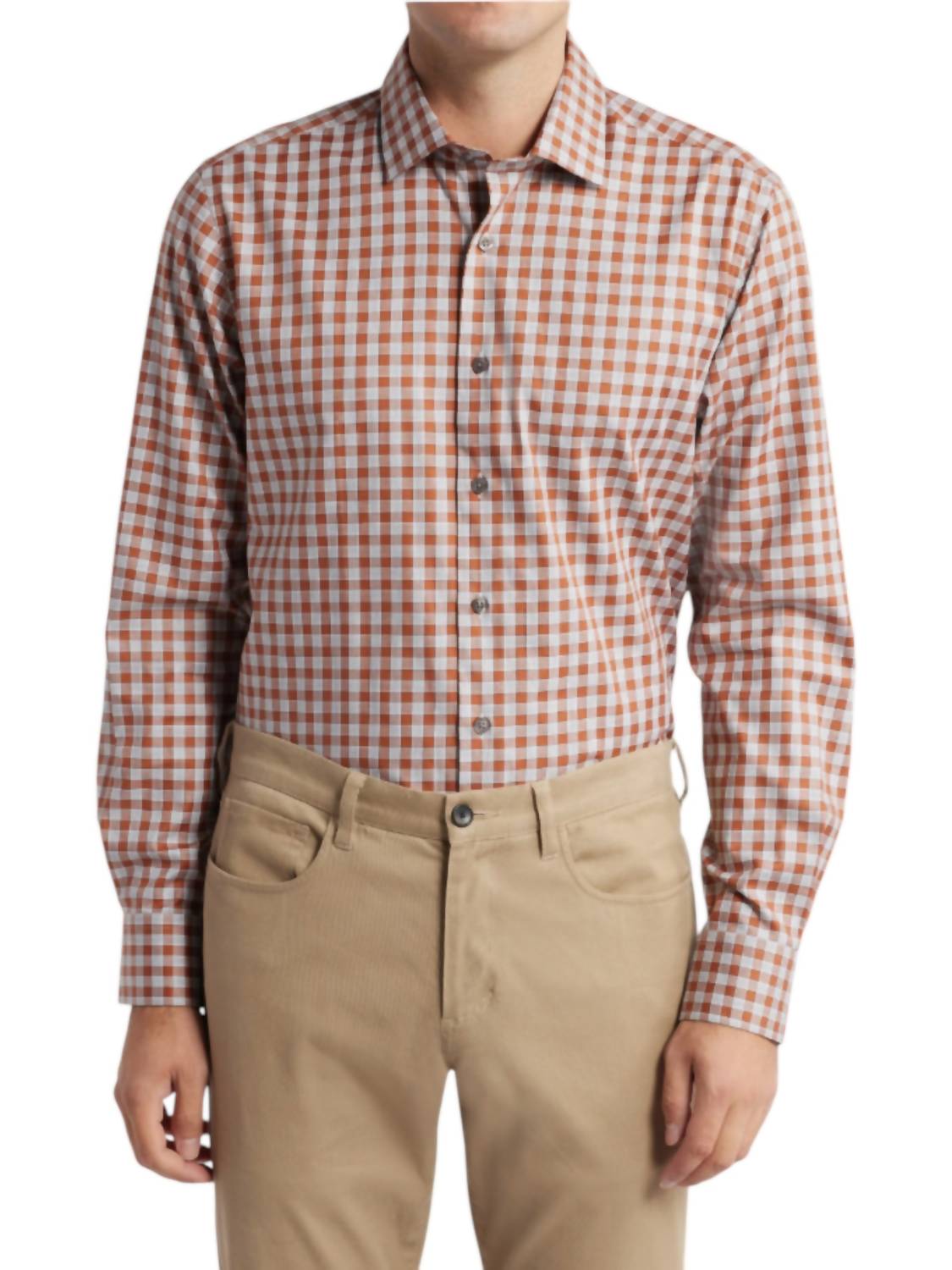 Мужская рубашка Exploded Check в цвете Auburn Scott Barber
Мужская рубашка Exploded Check в цвете Auburn Scott Barber