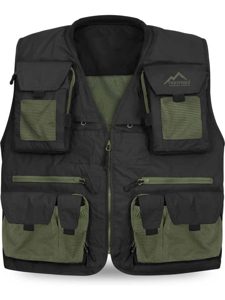Функциональный жилет Normani Outdoor Sports, цвет schwarz/oliv 
Функциональный жилет Normani Outdoor Sports, цвет schwarz/oliv