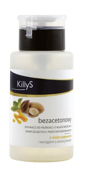Жидкость для снятия лака без ацетона, аргановое масло, 200 мл Killys
Жидкость для снятия лака без ацетона, аргановое масло, 200 мл Killys