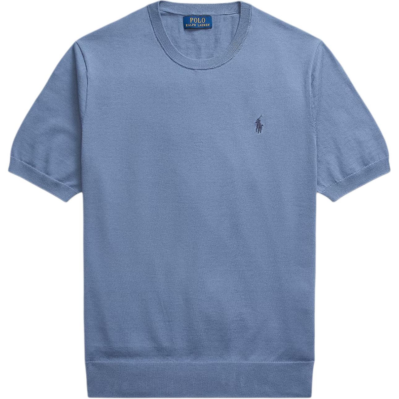 Хлопковый свитер с круглым вырезом Polo Ralph Lauren, синий
Хлопковый свитер с круглым вырезом Polo Ralph Lauren, синий