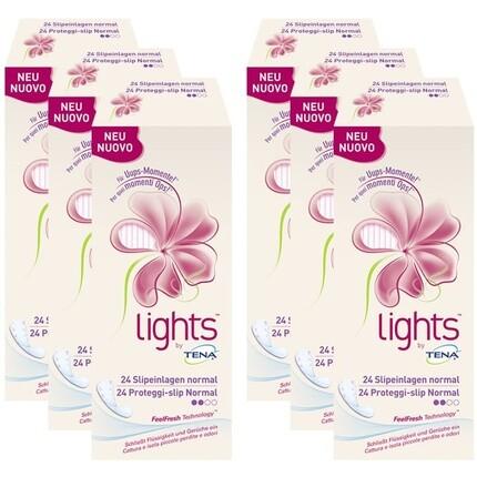 Lights by Tena Normal Подушечки для контроля мочевого пузыря для нормального и чувствительного мочевого пузыря, 24 шт.
Lights by Tena Normal Подушечки для контроля мочевого пузыря для нормального и чувствительного мочевого пузыря, 24 шт.