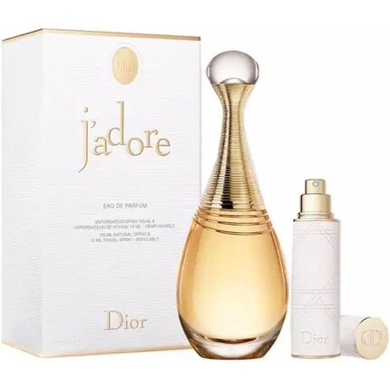 Dior J'Adore Eau De Parfum 100ml Vaporizer With 10ml Travel Size
Dior J'Adore Eau De Parfum 100ml Vaporizer With 10ml Travel Size