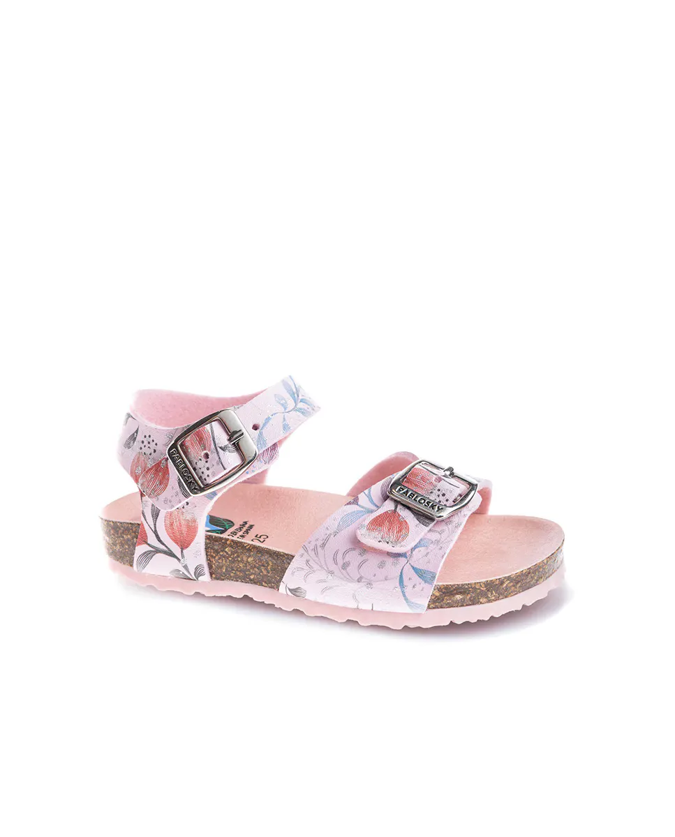 Сандалии для девочки из переработанных материалов с пряжкой Pablosky, розовый
Сандалии для девочки из переработанных материалов с пряжкой Pablosky, розовый