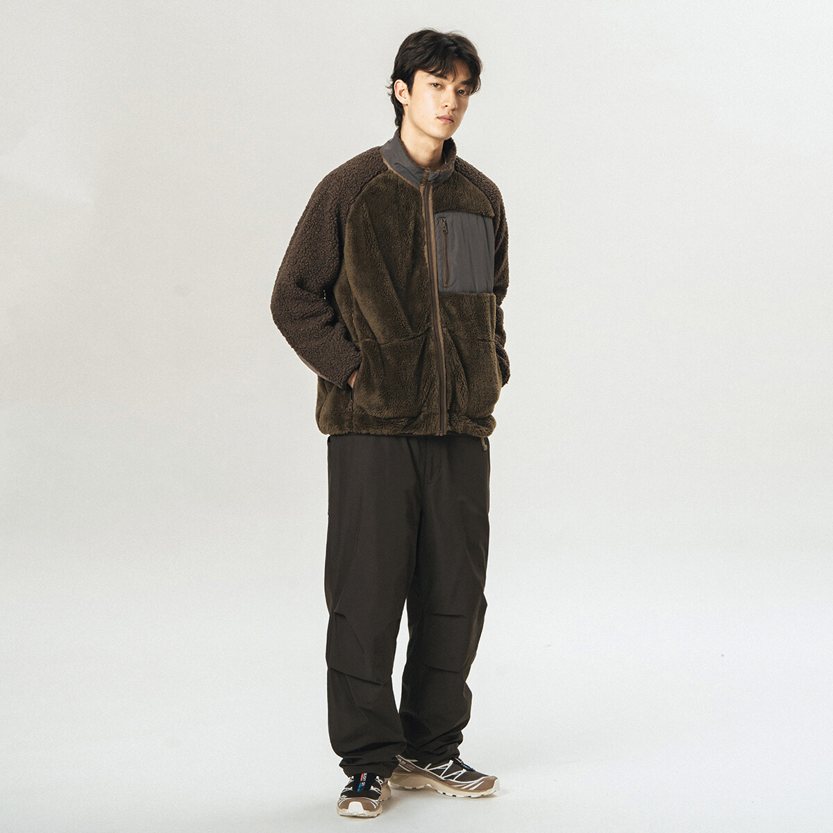 714STREET Куртка унисекс, Темно-коричневый с темно-коричневым
714STREET Куртка унисекс, Темно-коричневый с темно-коричневым