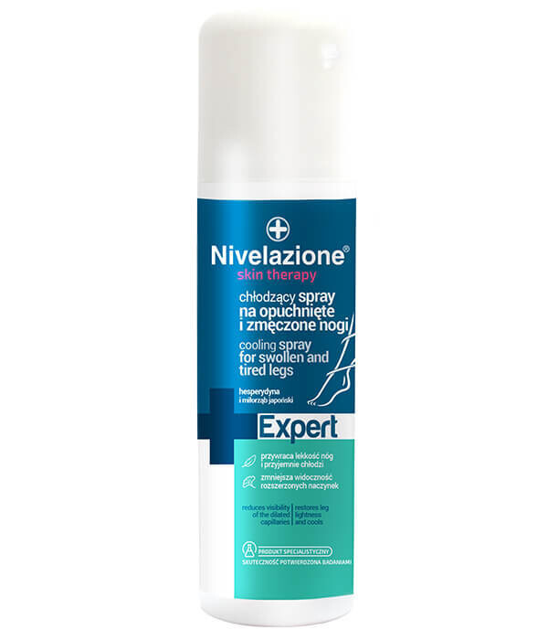Nivelazione, Skin Therapy Expert, Охлаждающий спрей для опухших и уставших ног, 150 мл
Nivelazione, Skin Therapy Expert, Охлаждающий спрей для опухших и уставших ног, 150 мл