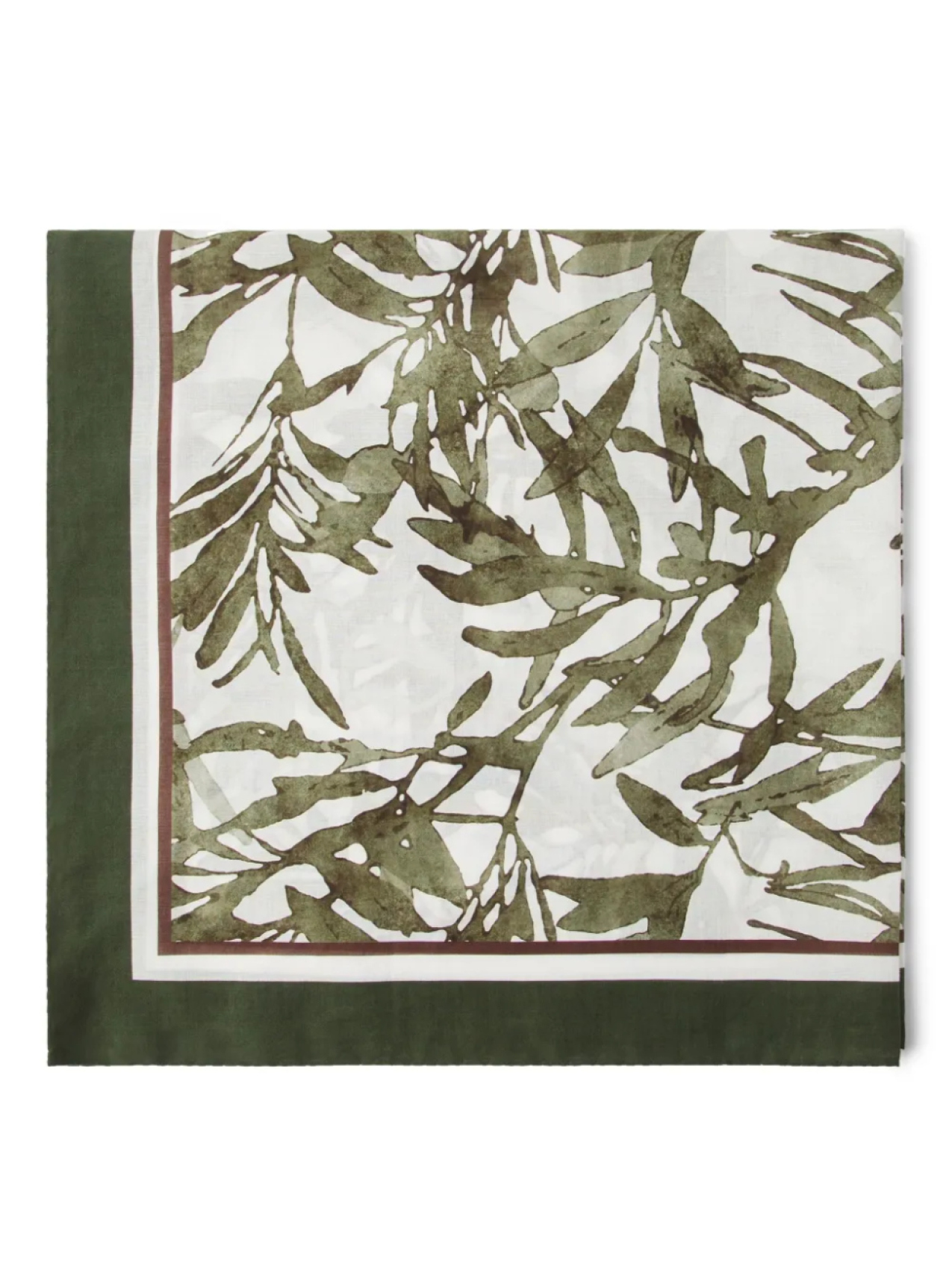 Шарф с цветочным принтом Brunello Cucinelli, зеленый
Шарф с цветочным принтом Brunello Cucinelli, зеленый