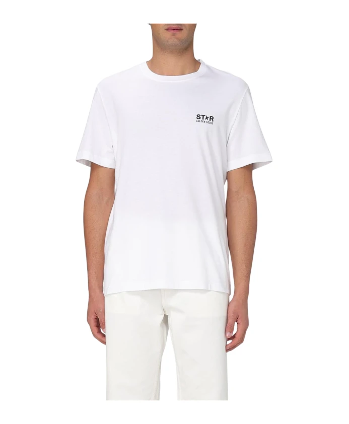 Классическая футболка из мягкого трикотажа, базовая модель. Golden Goose, белый
Классическая футболка из мягкого трикотажа, базовая модель. Golden Goose, белый