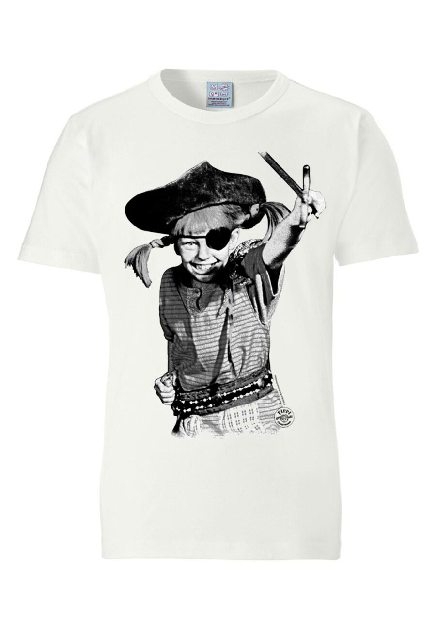 Классическая футболка LOGOSHIRT Shirt Pirate, белый
Классическая футболка LOGOSHIRT Shirt Pirate, белый