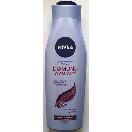 Diamond Gloss Шампунь для блеска и интенсивного ухода 400мл, Nivea 
Diamond Gloss Шампунь для блеска и интенсивного ухода 400мл, Nivea