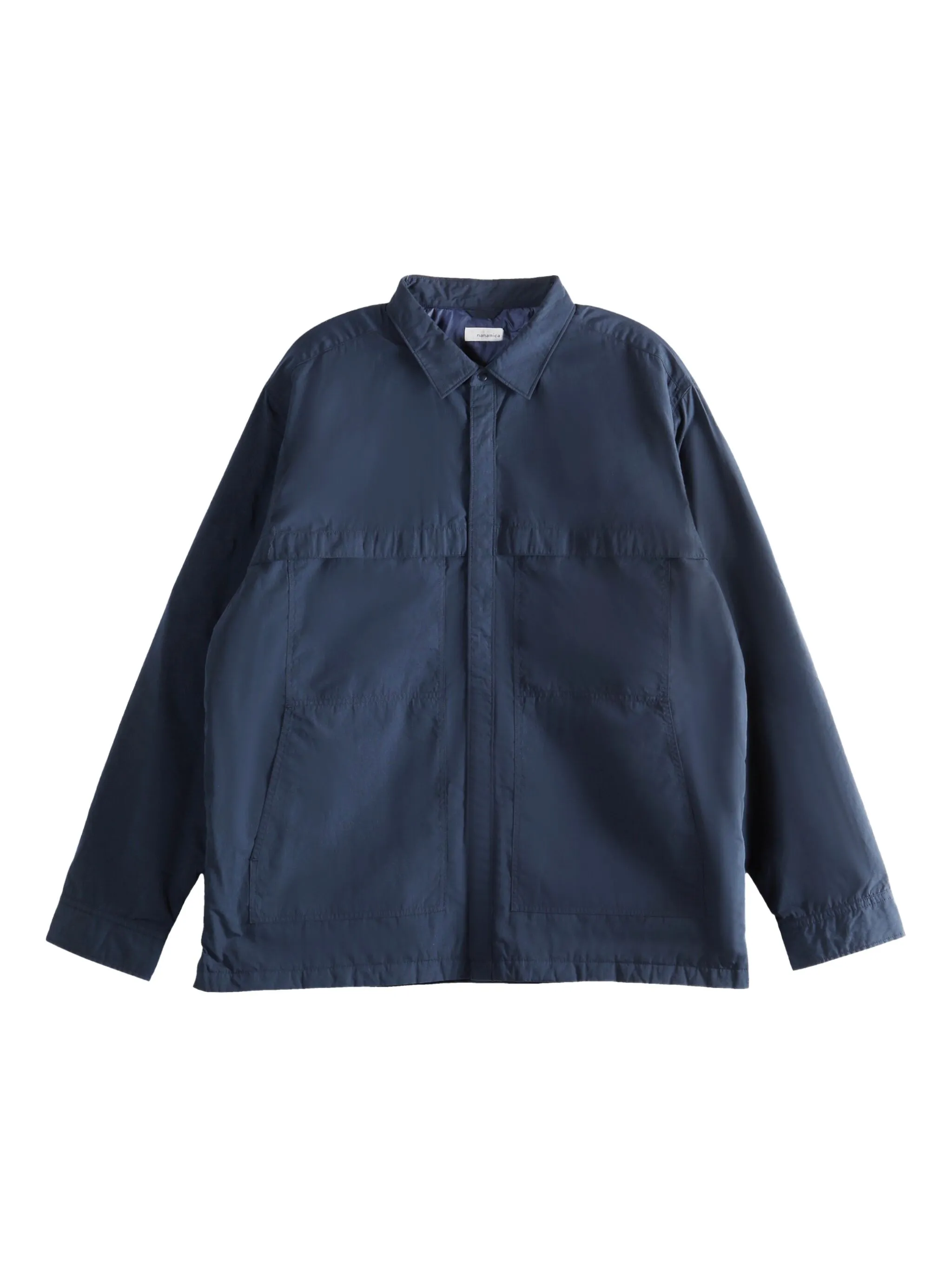 Непромокаемая куртка-рубашка Nanamica, синий
Непромокаемая куртка-рубашка Nanamica, синий