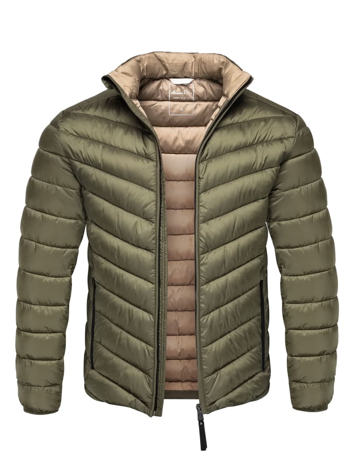 Стеганая куртка Amaci&Sons, оливковый
Стеганая куртка Amaci&Sons, оливковый