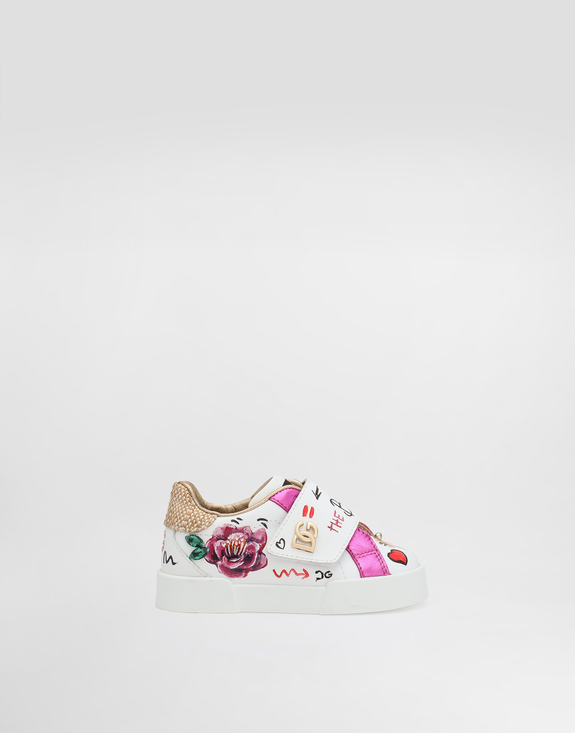 Кроссовки из телячьей кожи Dolce&Gabbana, мультиколор
Кроссовки из телячьей кожи Dolce&Gabbana, мультиколор