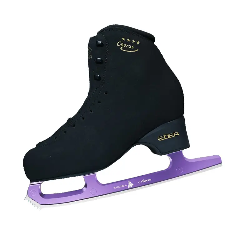 EDEA Фигурные коньки Four-Star для взрослых женщин и детей с алюминиевыми лезвиями, черные (широкая версия D) + фиолетовые алюминиевые лезвия, размер 32
EDEA Фигурные коньки Four-Star для взрослых женщин и детей с алюминиевыми лезвиями, черные (широкая версия D) + фиолетовые алюминиевые лезвия, размер 32