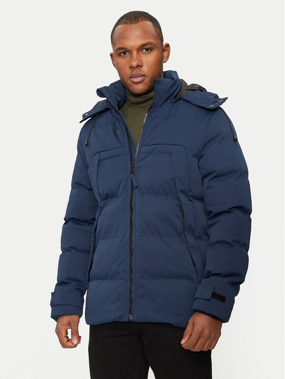 Пуховик стандартного кроя Blend, синий
Пуховик стандартного кроя Blend, синий