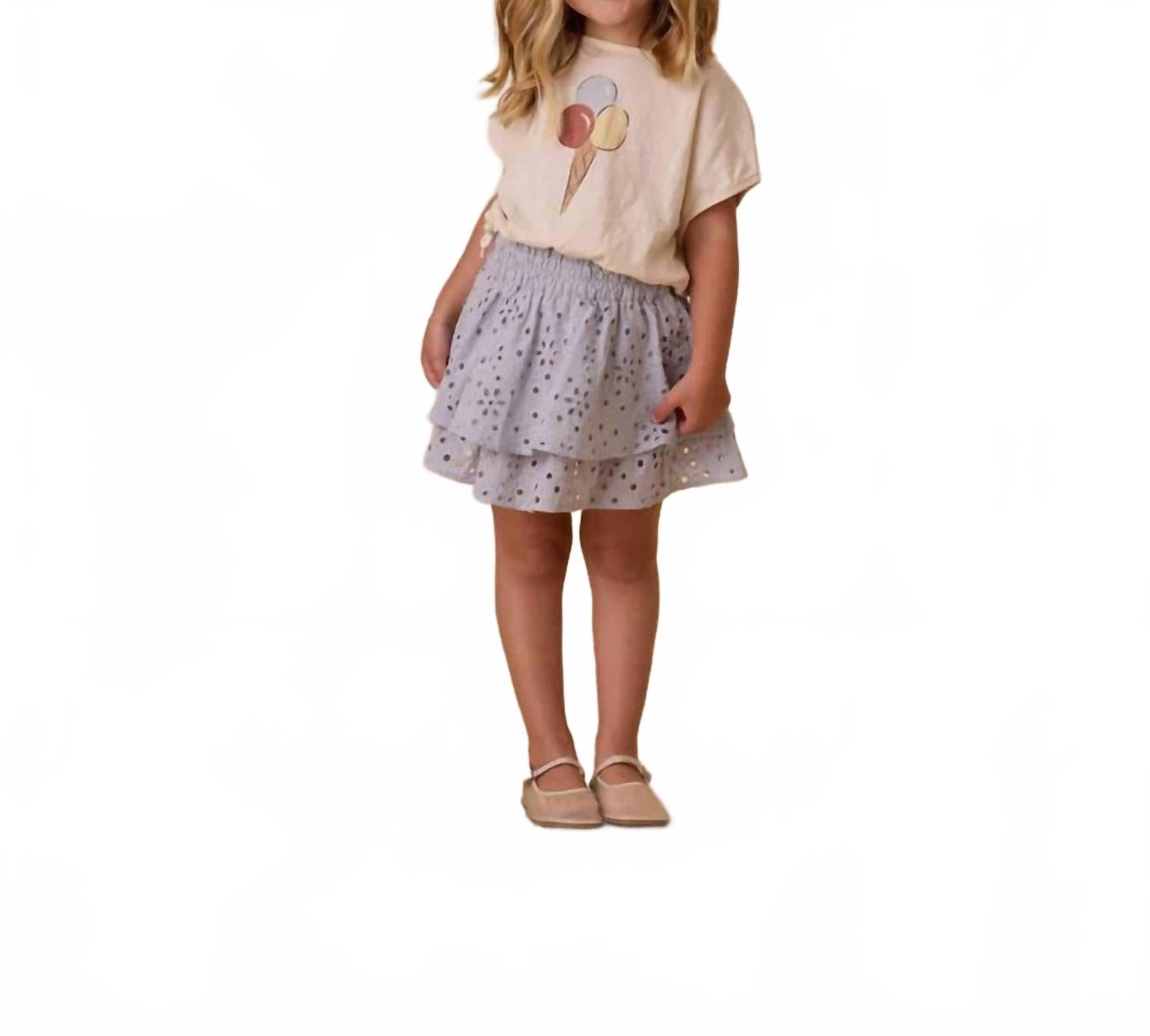 Розовая мини-юбка в светло-голубом Rylee + Cru
Розовая мини-юбка в светло-голубом Rylee + Cru