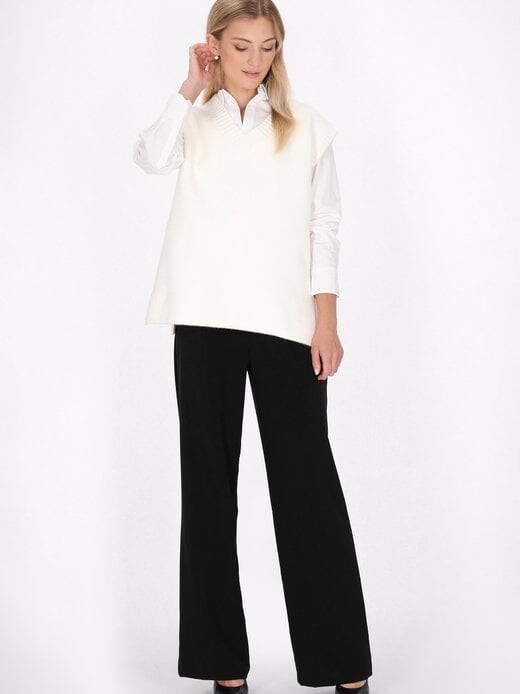 Свитер-Жилет Dreimaster, белый
Свитер-Жилет Dreimaster, белый