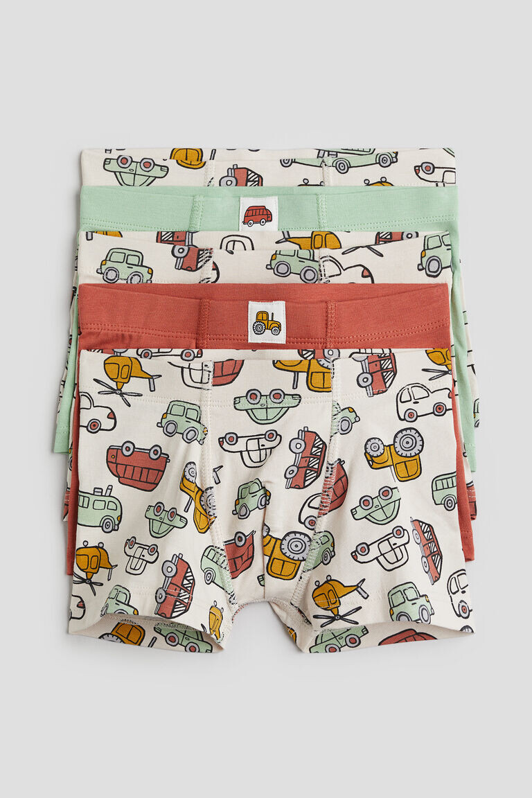 5 пар боксеров H&M, бежевый
5 пар боксеров H&M, бежевый