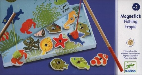 Магнитная рыбалка Тропики, аркадная игра, Джеко Djeco
Магнитная рыбалка Тропики, аркадная игра, Джеко Djeco