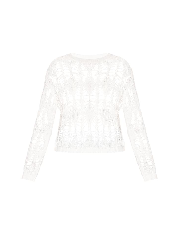 Пуловер ebeeza Sweater, белый
Пуловер ebeeza Sweater, белый